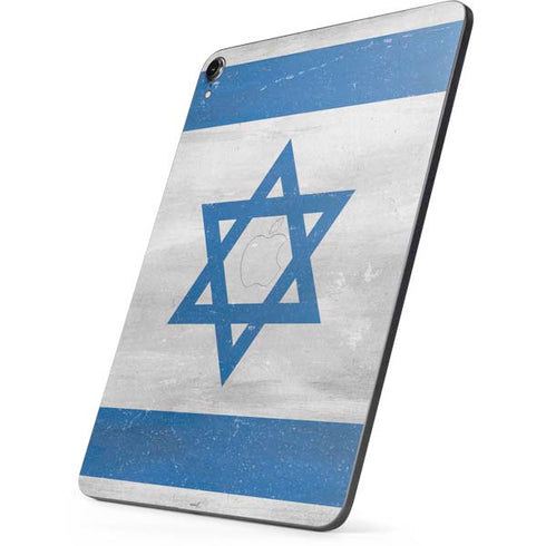 Israel Flag Distressed Apple iPad Pro Skin